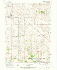 Prairie City Iowa Historical topographic map, 1:24000 scale, 7.5 X 7.5 Minute, Year 1965