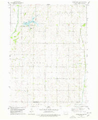 Prairie Rose Lake Iowa Historical topographic map, 1:24000 scale, 7.5 X 7.5 Minute, Year 1978