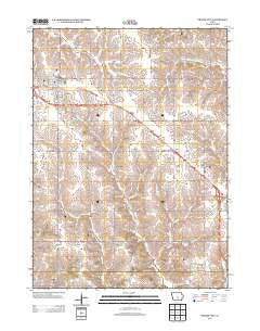 Prairie City Iowa Historical topographic map, 1:24000 scale, 7.5 X 7.5 Minute, Year 2013