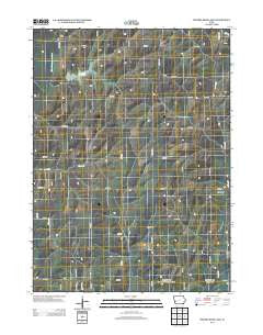 Prairie Rose Lake Iowa Historical topographic map, 1:24000 scale, 7.5 X 7.5 Minute, Year 2013