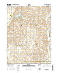 Prairie Rose Lake Iowa Current topographic map, 1:24000 scale, 7.5 X 7.5 Minute, Year 2015