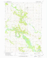 Prairieburg Iowa Historical topographic map, 1:24000 scale, 7.5 X 7.5 Minute, Year 1973