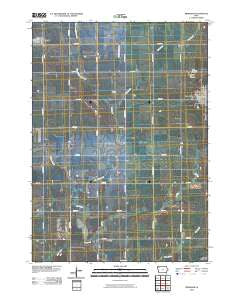 Primghar Iowa Historical topographic map, 1:24000 scale, 7.5 X 7.5 Minute, Year 2010