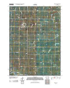 Protivin Iowa Historical topographic map, 1:24000 scale, 7.5 X 7.5 Minute, Year 2010