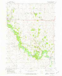 Quasqueton Iowa Historical topographic map, 1:24000 scale, 7.5 X 7.5 Minute, Year 1973