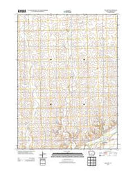 Quimby Iowa Historical topographic map, 1:24000 scale, 7.5 X 7.5 Minute, Year 2013