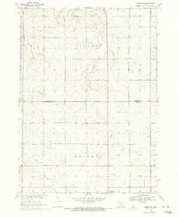 Quimby SE Iowa Historical topographic map, 1:24000 scale, 7.5 X 7.5 Minute, Year 1969