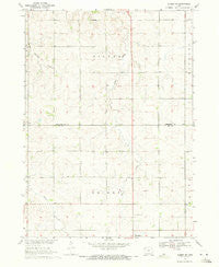 Quimby SE Iowa Historical topographic map, 1:24000 scale, 7.5 X 7.5 Minute, Year 1969