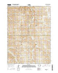 Quimby SE Iowa Current topographic map, 1:24000 scale, 7.5 X 7.5 Minute, Year 2015