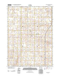 Radcliffe Iowa Historical topographic map, 1:24000 scale, 7.5 X 7.5 Minute, Year 2013