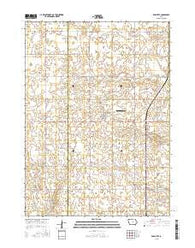 Radcliffe Iowa Current topographic map, 1:24000 scale, 7.5 X 7.5 Minute, Year 2015
