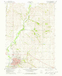 Red Oak North Iowa Historical topographic map, 1:24000 scale, 7.5 X 7.5 Minute, Year 1978