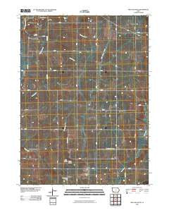 Red Oak South Iowa Historical topographic map, 1:24000 scale, 7.5 X 7.5 Minute, Year 2010
