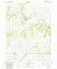 Redfield Iowa Historical topographic map, 1:24000 scale, 7.5 X 7.5 Minute, Year 1982