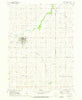 Reinbeck Iowa Historical topographic map, 1:24000 scale, 7.5 X 7.5 Minute, Year 1971