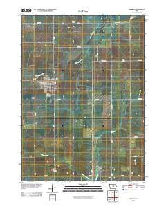 Reinbeck Iowa Historical topographic map, 1:24000 scale, 7.5 X 7.5 Minute, Year 2010