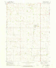 Rembrandt Iowa Historical topographic map, 1:24000 scale, 7.5 X 7.5 Minute, Year 1971