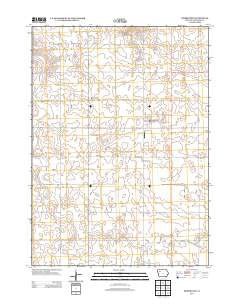 Rembrandt Iowa Historical topographic map, 1:24000 scale, 7.5 X 7.5 Minute, Year 2013