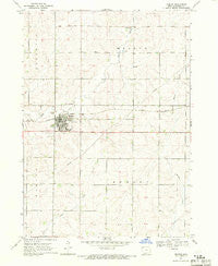 Remsen Iowa Historical topographic map, 1:24000 scale, 7.5 X 7.5 Minute, Year 1969