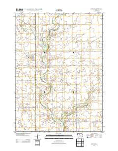 Renwick Iowa Historical topographic map, 1:24000 scale, 7.5 X 7.5 Minute, Year 2013