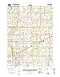 Richard Iowa Current topographic map, 1:24000 scale, 7.5 X 7.5 Minute, Year 2015