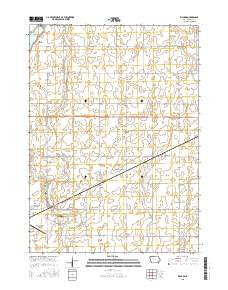 Richard Iowa Current topographic map, 1:24000 scale, 7.5 X 7.5 Minute, Year 2015