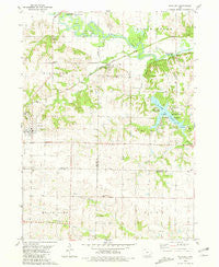 Richland Iowa Historical topographic map, 1:24000 scale, 7.5 X 7.5 Minute, Year 1980
