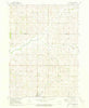 Ricketts Iowa Historical topographic map, 1:24000 scale, 7.5 X 7.5 Minute, Year 1971