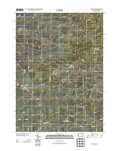 Ridgeway Iowa Historical topographic map, 1:24000 scale, 7.5 X 7.5 Minute, Year 2013