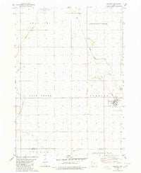 Ringsted Iowa Historical topographic map, 1:24000 scale, 7.5 X 7.5 Minute, Year 1980