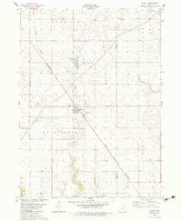 Rippey Iowa Historical topographic map, 1:24000 scale, 7.5 X 7.5 Minute, Year 1982