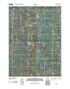 Rippey Iowa Historical topographic map, 1:24000 scale, 7.5 X 7.5 Minute, Year 2010