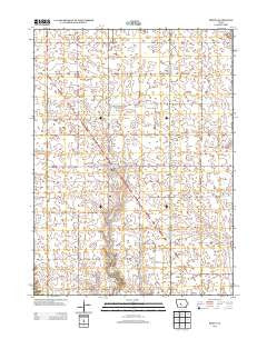 Rippey Iowa Historical topographic map, 1:24000 scale, 7.5 X 7.5 Minute, Year 2013