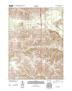 Riverside Iowa Historical topographic map, 1:24000 scale, 7.5 X 7.5 Minute, Year 2013