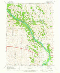Rochester Iowa Historical topographic map, 1:24000 scale, 7.5 X 7.5 Minute, Year 1965