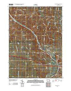 Rochester Iowa Historical topographic map, 1:24000 scale, 7.5 X 7.5 Minute, Year 2010