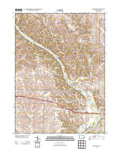 Rochester Iowa Historical topographic map, 1:24000 scale, 7.5 X 7.5 Minute, Year 2013