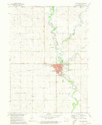 Rock Rapids Iowa Historical topographic map, 1:24000 scale, 7.5 X 7.5 Minute, Year 1971