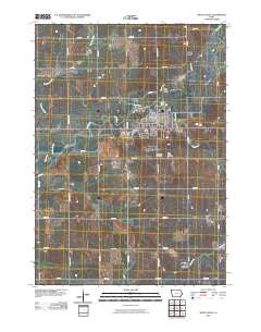Rock Valley Iowa Historical topographic map, 1:24000 scale, 7.5 X 7.5 Minute, Year 2010