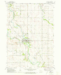 Rockford Iowa Historical topographic map, 1:24000 scale, 7.5 X 7.5 Minute, Year 1971
