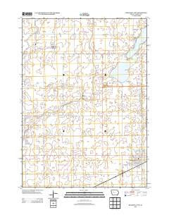 Rockwell City Iowa Historical topographic map, 1:24000 scale, 7.5 X 7.5 Minute, Year 2013