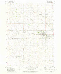 Rolfe Iowa Historical topographic map, 1:24000 scale, 7.5 X 7.5 Minute, Year 1980