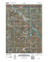 Rosserdale Iowa Historical topographic map, 1:24000 scale, 7.5 X 7.5 Minute, Year 2010