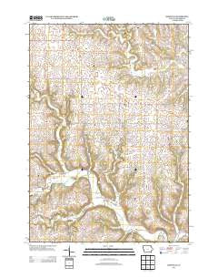 Rossville Iowa Historical topographic map, 1:24000 scale, 7.5 X 7.5 Minute, Year 2013