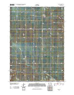 Rudd Iowa Historical topographic map, 1:24000 scale, 7.5 X 7.5 Minute, Year 2010