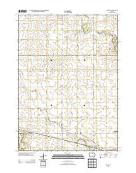 Rudd Iowa Historical topographic map, 1:24000 scale, 7.5 X 7.5 Minute, Year 2013