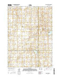 Rush Lake West Iowa Current topographic map, 1:24000 scale, 7.5 X 7.5 Minute, Year 2015