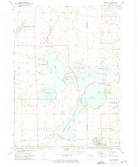 Ruthven Iowa Historical topographic map, 1:24000 scale, 7.5 X 7.5 Minute, Year 1972