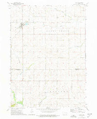 Ryan Iowa Historical topographic map, 1:24000 scale, 7.5 X 7.5 Minute, Year 1973