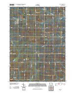 Ryan Iowa Historical topographic map, 1:24000 scale, 7.5 X 7.5 Minute, Year 2010